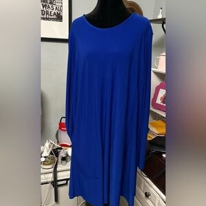 Joseph Ribkoff Royal Blue Long Sleeve Dress